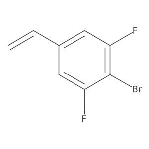 4-Bromo-3,5-difluorostyrene Structure