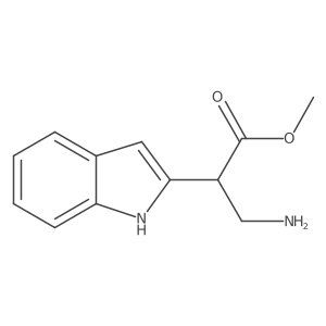 methyl 3-amino-2-(1H-indol-2-yl)propanoate Structure