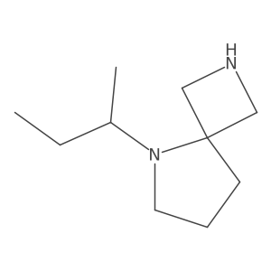 5-(Butan-2-yl)-2,5-diazaspiro[3.4]octane Structure