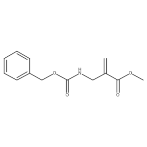 Methyl 2-({[(benzyloxy)carbonyl]amino}methyl)prop-2-enoate Structure