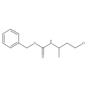 benzyl N-(4-chlorobutan-2-yl)carbamate Structure