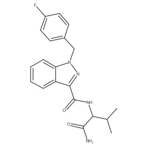 (S)-N-(1-amino-3-methyl-1-oxobutan-2-yl)-1-(4-fluorobenzyl)-1H-indazole-4,5,6,7-d4-3-carboxamide Structure