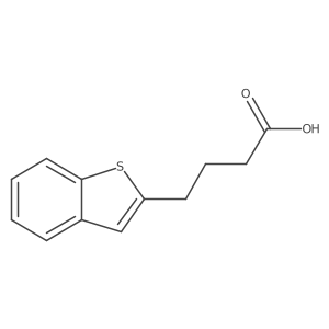 4-(1-Benzothiophen-2-yl)butanoic acid结构式