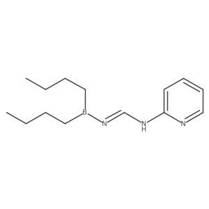 Methanimidamide, N-(dibutylboryl)-Na(2)-2-pyridinyl-结构式