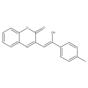 (3Z)-3-[2-oxo-2-(p-tolyl)ethylidene]-4H-1,4-benzoxazin-2-one Structure