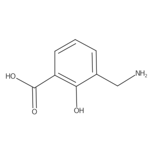 3-(Aminomethyl)-2-hydroxybenzoic acid Structure