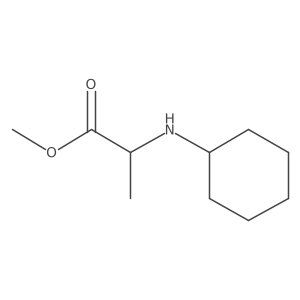 methyl N-cyclohexyl-D-alaninate Structure