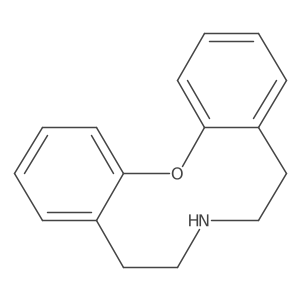 6,7,8,9-Tetrahydro-5H-dibenzo[b,i][1,6]oxazecine结构式