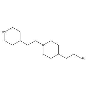 1-[2-(4-Piperidinyl)ethyl]-4-piperidineethanamine Structure