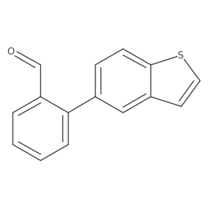 Benzaldehyde,2-benzo[b]thien-5-yl-结构式