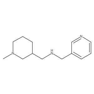 N-[(1-Methyl-3-piperidinyl)methyl]-3-pyridinemethanamine结构式