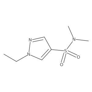 1-ethyl-N,N-dimethyl-1H-pyrazole-4-sulfonamide Structure