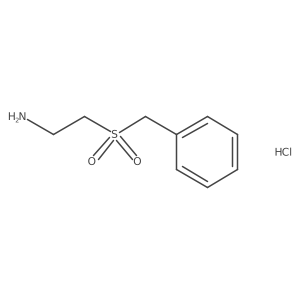 2-(Benzylsulfonyl)ethanamine hydrochloride结构式