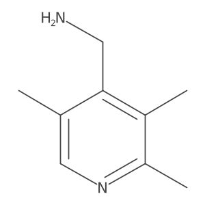 2,3,5-Trimethyl-4-pyridinemethanamine Structure