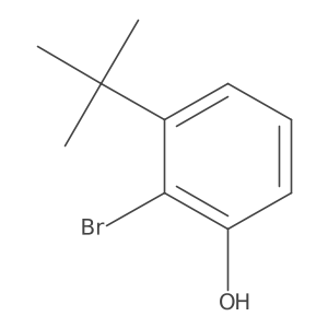 2-Bromo-3-tert-butylphenol结构式