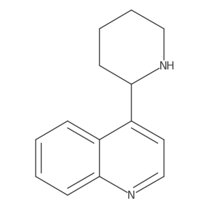 4-(Piperidin-2-yl)quinoline结构式