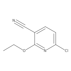 6-Chloro-2-ethoxynicotinonitrile Structure