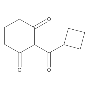 2-(Cyclobutanecarbonyl)-3-hydroxycyclohex-2-enone Structure