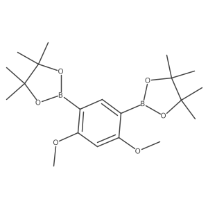 2,2'-(4,6-Dimethoxy-1,3-phenylene)bis(4,4,5,5-tetramethyl-1,3,2-dioxaborolane) Structure