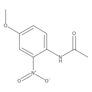 2'-Nitro-p-acetanisidide-15N结构式