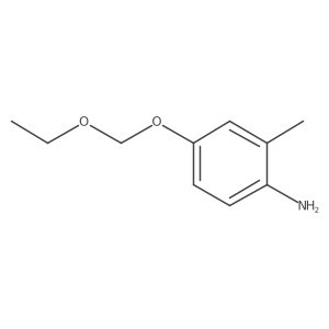 4-(Ethoxymethoxy)-2-methylaniline Structure