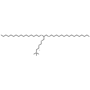 2-((2,3-Bis(hexadecyloxy)propoxy)methoxy)-N,N,N-trimethylethanaminium bromide Structure