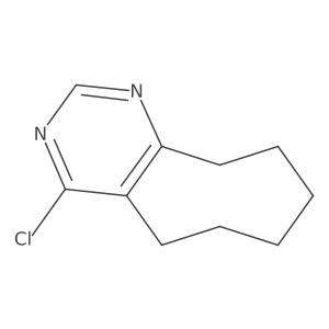 4-Chloro-5,6,7,8,9,10-hexahydrocycloocta[d]-pyrimidine Structure