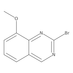 2-Bromo-8-methoxyquinazoline结构式