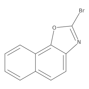 2-Bromonaphtho[2,1-d]oxazole结构式
