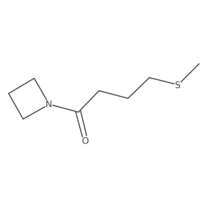 1-(Azetidin-1-yl)-4-(methylsulfanyl)butan-1-one结构式