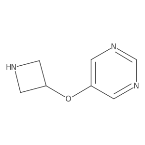 5-(Azetidin-3-yloxy)pyrimidine Structure