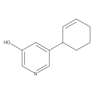 5-(Cyclohex-2-en-1-yl)pyridin-3-ol结构式