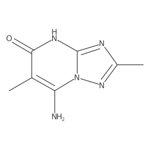 7-Amino-2,6-dimethyl-[1,2,4]triazolo[1,5-a]pyrimidin-5-ol Structure