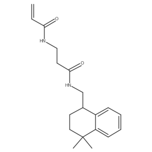 N-[(4,4-Dimethyl-2,3-dihydro-1H-naphthalen-1-yl)methyl]-3-(prop-2-enoylamino)propanamide结构式