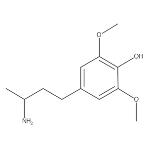 4-[(3R)-3-aminobutyl]-2,6-dimethoxyphenol Structure