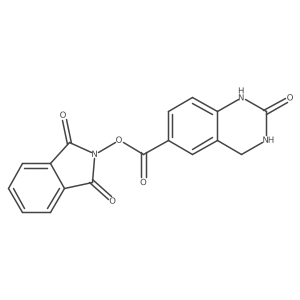 1,3-dioxo-2,3-dihydro-1H-isoindol-2-yl 2-oxo-1,2,3,4-tetrahydroquinazoline-6-carboxylate Structure