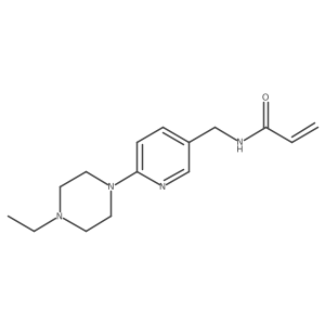 N-{[6-(4-ethylpiperazin-1-yl)pyridin-3-yl]methyl}prop-2-enamide Structure