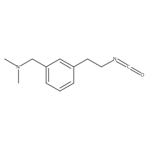 {[3-(2-Isocyanatoethyl)phenyl]methyl}dimethylamine结构式