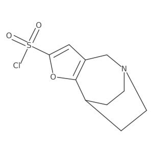 4,6,7,8-Tetrahydro-5,8-ethanofuro[3,2-c]azepine-2-sulfonyl chloride结构式