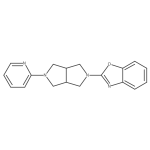2-[5-(Pyridin-2-yl)-octahydropyrrolo[3,4-c]pyrrol-2-yl]-1,3-benzoxazole Structure