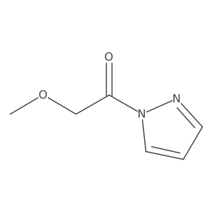 2-methoxy-1-(1H-pyrazol-1-yl)ethan-1-one Structure
