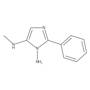 N5-Methyl-2-phenyl-1H-imidazole-1,5-diamine Structure
