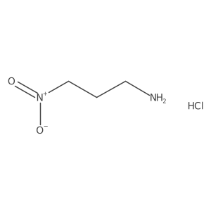 3-Nitropropan-1-amine hydrochloride Structure