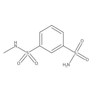N1-methylbenzene-1,3-disulfonamide Structure