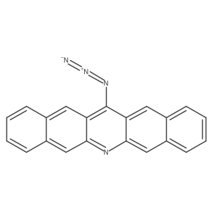 13-Azidodibenz[b,i]acridine结构式