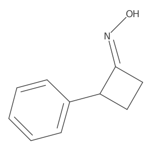 2-Phenylcyclobutanone Oxime结构式
