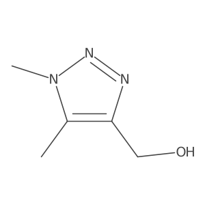 (dimethyl-1H-1,2,3-triazol-4-yl)methanol Structure