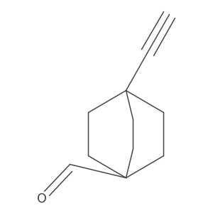 4-Ethynylbicyclo[2.2.2]octane-1-carbaldehyde结构式