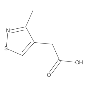 (3-Methyl-isothiazol-4-yl)-acetic acid结构式