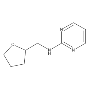N-(oxolan-2-ylmethyl)pyrimidin-2-amine Structure